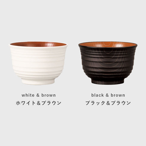 レンジ千段欅杢目汁椀 ナチュール .|s8